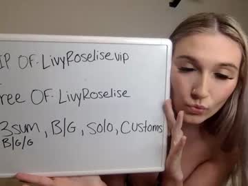girl
        livyroselise cam image #3153379